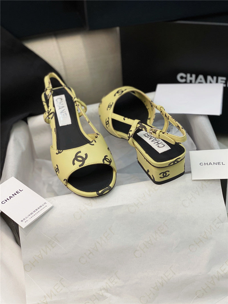 High Quality Luxury Chanel Flat Cutout Sandals – Style 21830 product detail