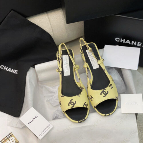 High Quality Luxury Chanel Flat Cutout Sandals – Style 21830 product detail