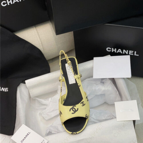 High Quality Luxury Chanel Flat Cutout Sandals – Style 21830 product detail