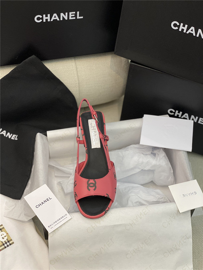 High Quality Luxury Chanel Flat Cutout Sandals – Style 85670 product detail