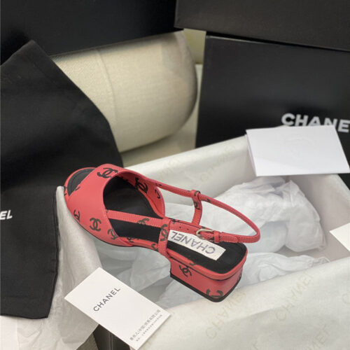 High Quality Luxury Chanel Flat Cutout Sandals – Style 85670 product detail
