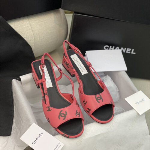 High Quality Luxury Chanel Flat Cutout Sandals – Style 85670 product detail