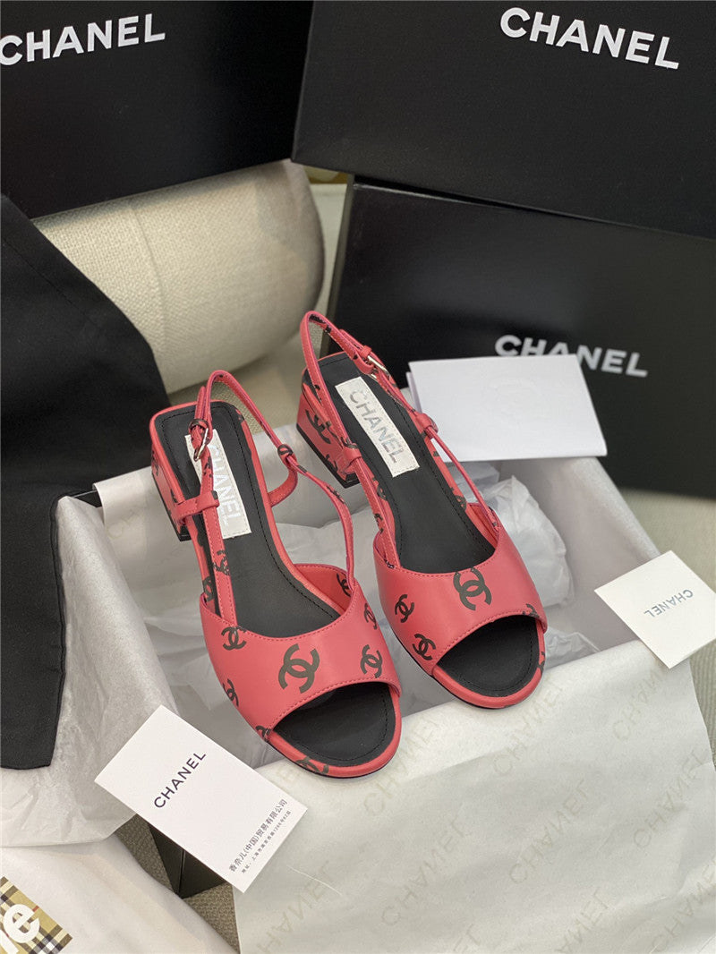 High Quality Luxury Chanel Flat Cutout Sandals – Style 85670 product detail