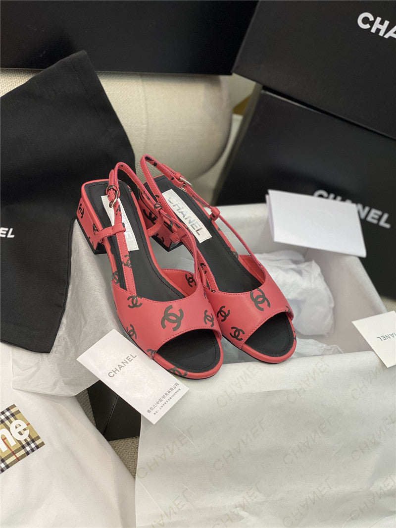 High Quality Luxury Chanel Flat Cutout Sandals – Style 85670 product detail