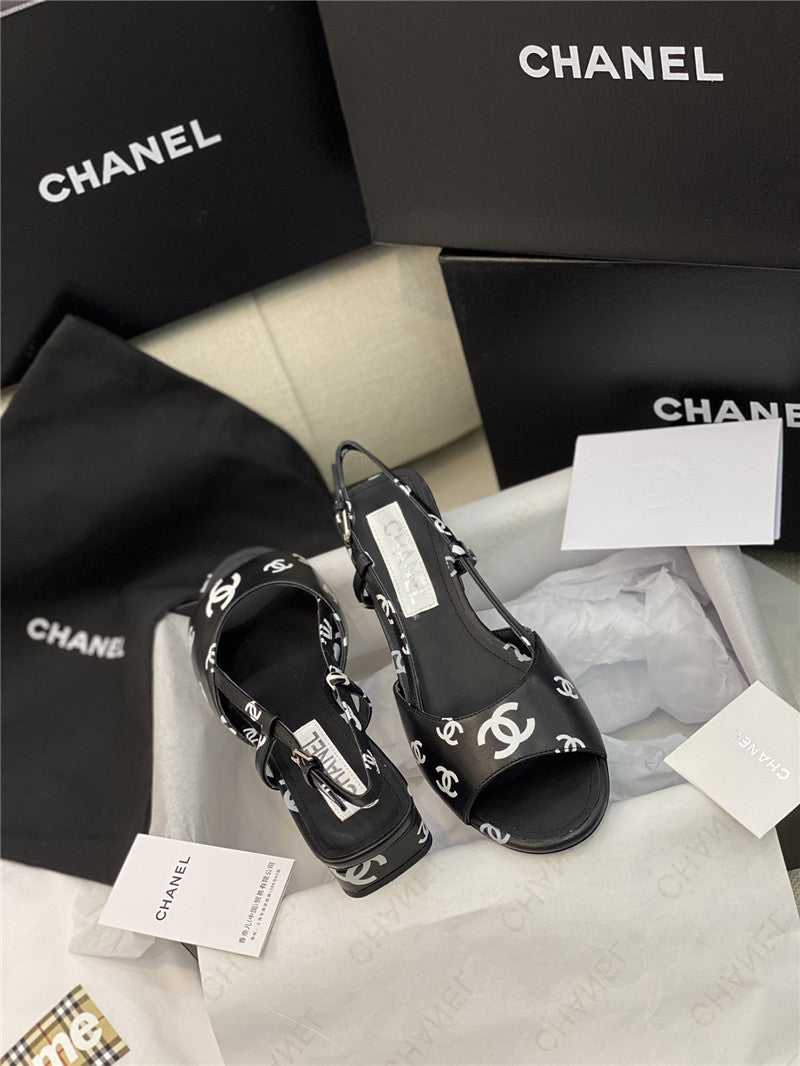 High Quality Luxury Chanel Flat Cutout Sandals – Style 47814 product detail