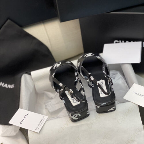 High Quality Luxury Chanel Flat Cutout Sandals – Style 47814 product detail