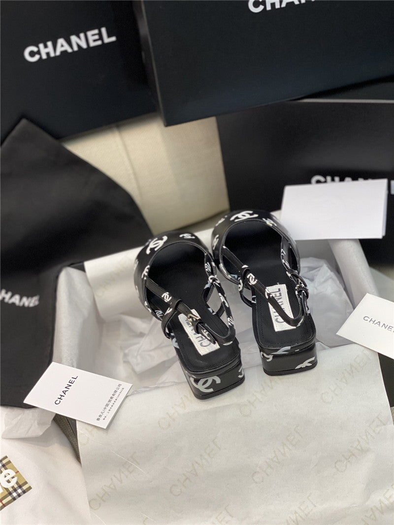 High Quality Luxury Chanel Flat Cutout Sandals – Style 47814 product detail