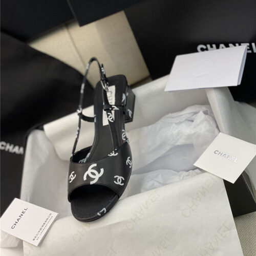 High Quality Luxury Chanel Flat Cutout Sandals – Style 47814 product detail
