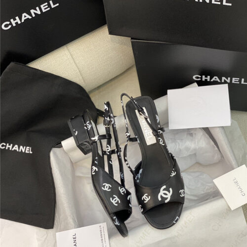 High Quality Luxury Chanel Flat Cutout Sandals – Style 47814 product detail