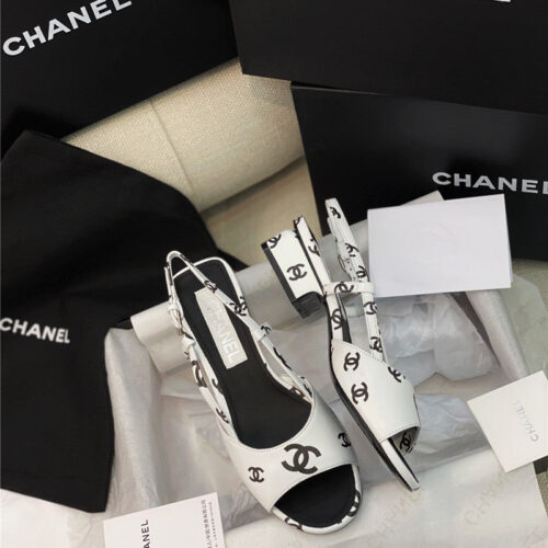 High Quality Luxury Chanel Flat Cutout Sandals product detail