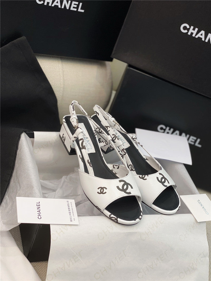 High Quality Luxury Chanel Flat Cutout Sandals product detail