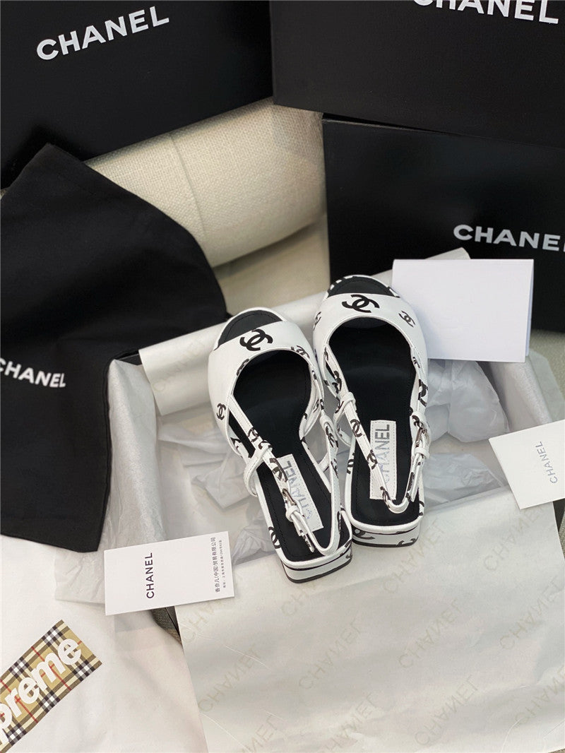 High Quality Luxury Chanel Flat Cutout Sandals product detail