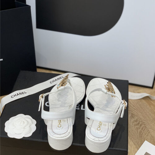 High Quality Luxury Chanel Flip Flop Sandals – Style 71430 product detail