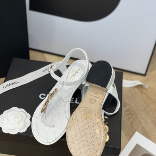 High Quality Luxury Chanel Flip Flop Sandals – Style 71430 product detail