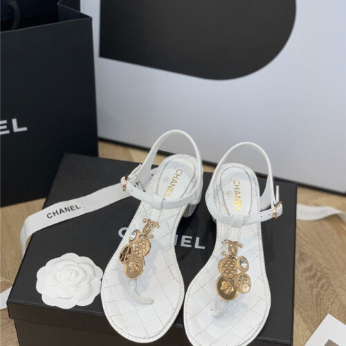 High Quality Luxury Chanel Flip Flop Sandals – Style 71430