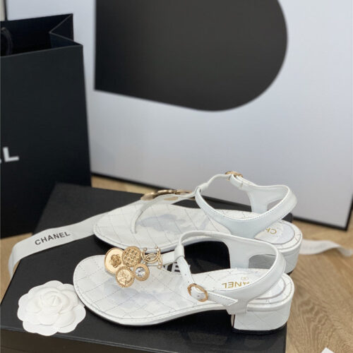 High Quality Luxury Chanel Flip Flop Sandals – Style 71430 product detail