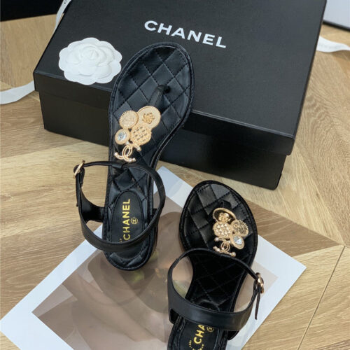High Quality Luxury Chanel Flip Flop Sandals – Style 69734 product detail