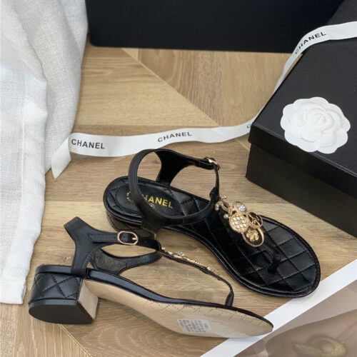 High Quality Luxury Chanel Flip Flop Sandals – Style 69734 product detail