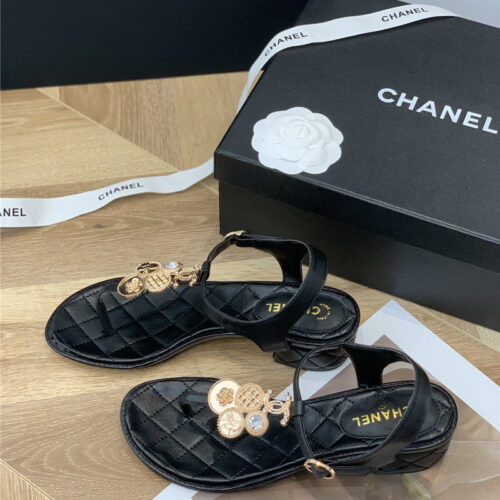 High Quality Luxury Chanel Flip Flop Sandals – Style 69734 product detail