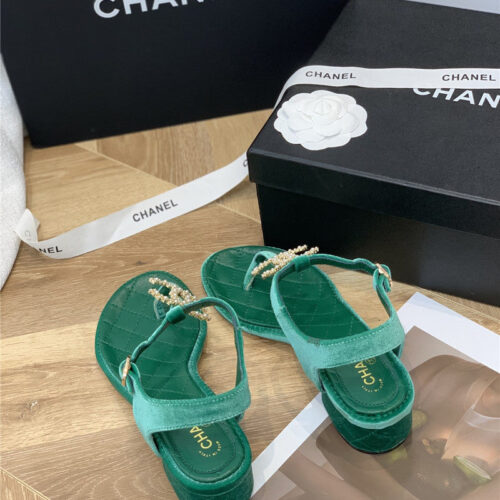 High Quality Luxury Chanel Flip Flop Sandals – Style 57862 product detail