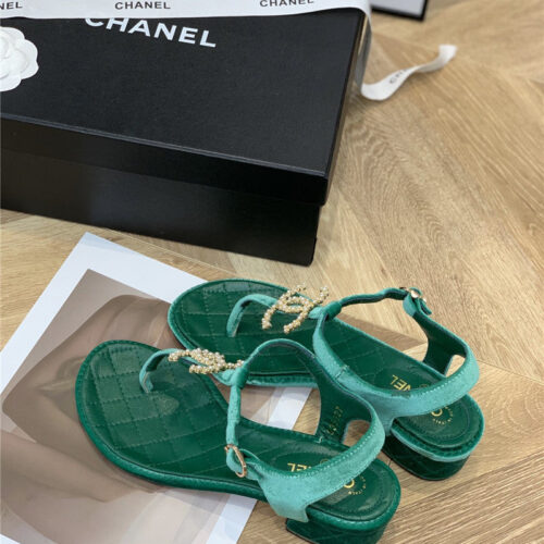 High Quality Luxury Chanel Flip Flop Sandals – Style 57862 product detail