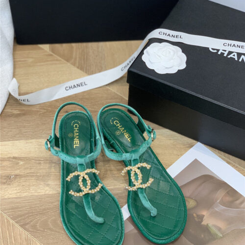 High Quality Luxury Chanel Flip Flop Sandals – Style 57862 product detail