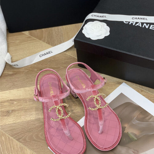 High Quality Luxury Chanel Flip Flop Sandals – Style 26790 alternate view
