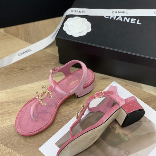 High Quality Luxury Chanel Flip Flop Sandals – Style 26790 product detail