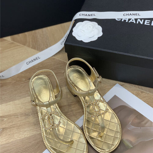 High Quality Luxury Chanel Flip Flop Sandals product detail