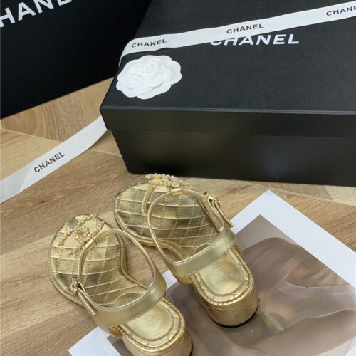 High Quality Luxury Chanel Flip Flop Sandals product detail