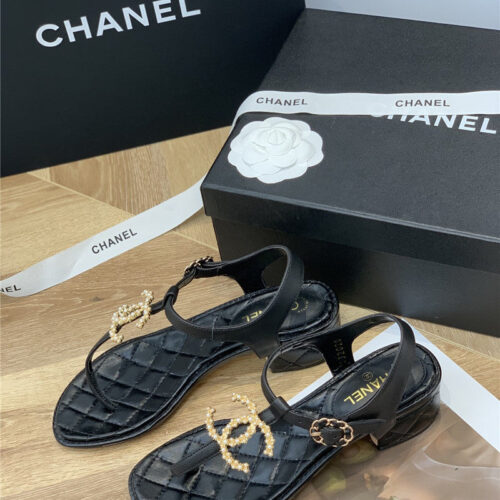 High Quality Luxury Chanel Flip Flop Sandals – Style 97414