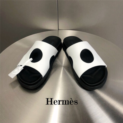 High Quality Luxury Hermes Edith Hole Slippers – Style 98179 product detail