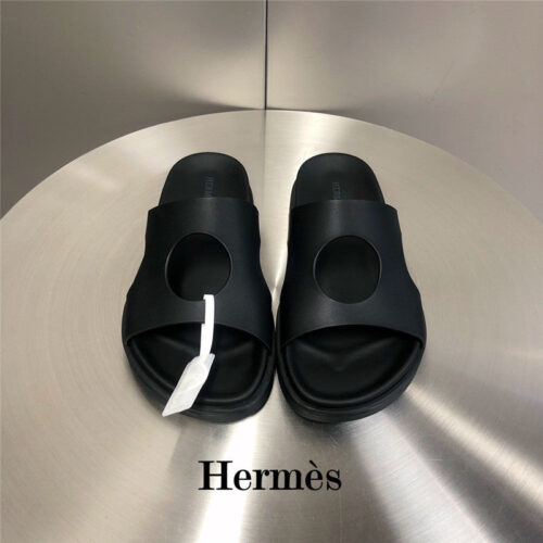 High Quality Luxury Hermes Edith Hole Slippers – Style 65411 product detail