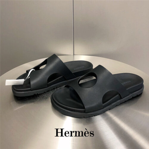 High Quality Luxury Hermes Edith Hole Slippers – Style 65411 product detail