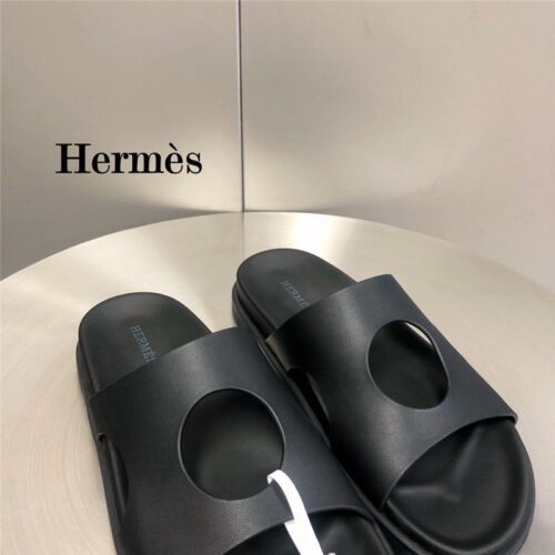 High Quality Luxury Hermes Edith Hole Slippers – Style 65411 product detail