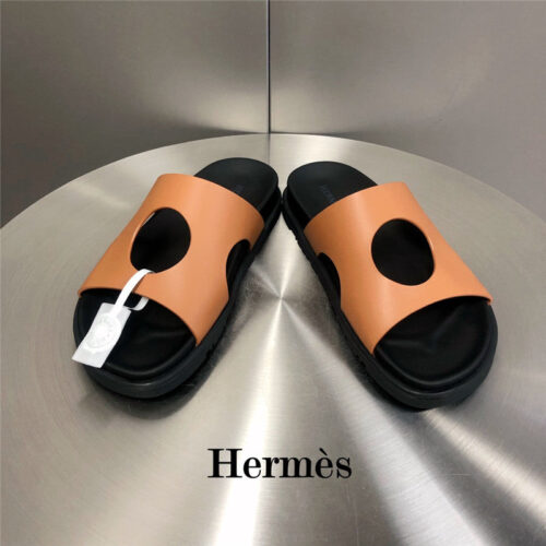 High Quality Luxury Hermes Edith Hole Slippers product detail