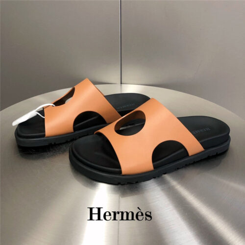 High Quality Luxury Hermes Edith Hole Slippers product detail
