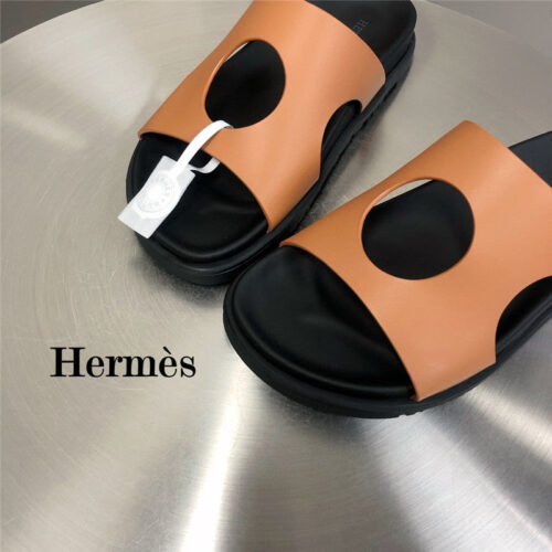 High Quality Luxury Hermes Edith Hole Slippers product detail