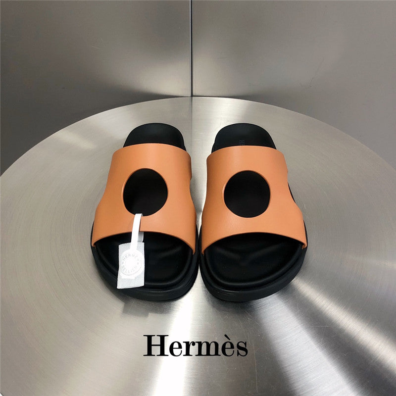 High Quality Luxury Hermes Edith Hole Slippers product detail
