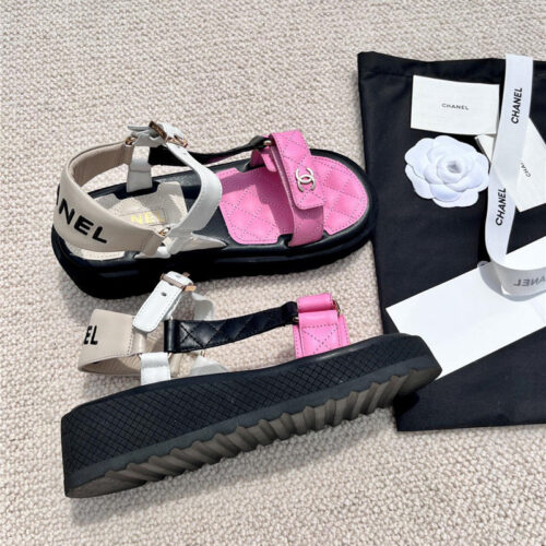 High Quality Luxury Chanel Candy Sandals – Style 49235 alternate view
