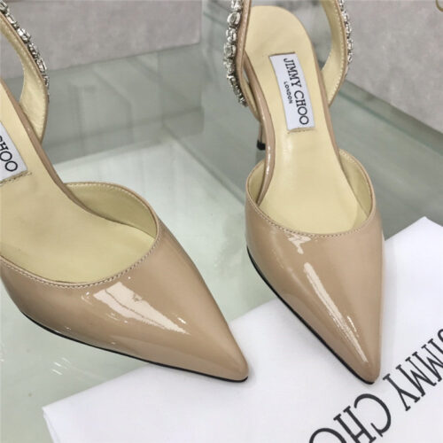 High Quality Luxury Jimmy Choo Rhinestone Heeled Sandals – Style 94231 product detail