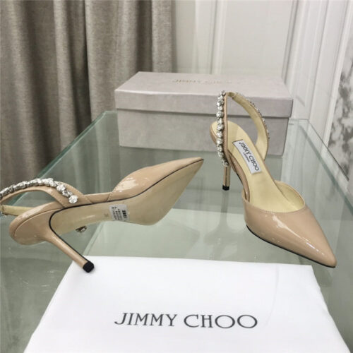 High Quality Luxury Jimmy Choo Rhinestone Heeled Sandals – Style 94231 product detail