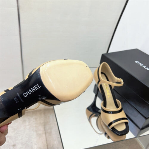 High Quality Luxury Chanel High Heel Sandals – Style 45254 product detail