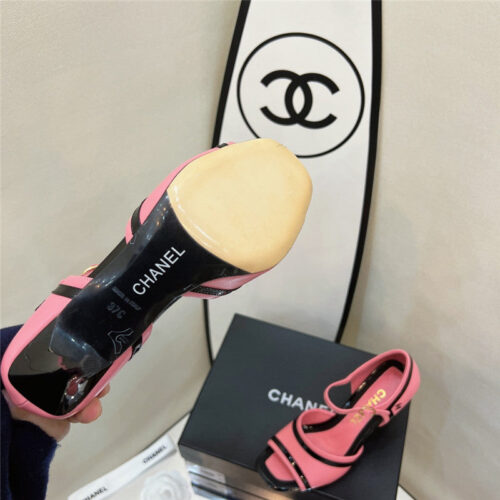 High Quality Luxury Chanel High Heel Sandals – Style 46950 product detail
