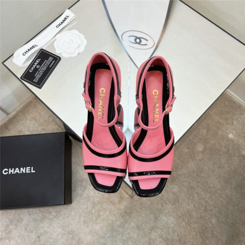 High Quality Luxury Chanel High Heel Sandals – Style 46950 product detail