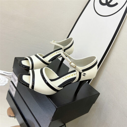 High Quality Luxury Chanel High Heel Sandals – Style 15878