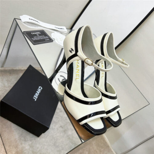 High Quality Luxury Chanel High Heel Sandals – Style 15878 alternate view