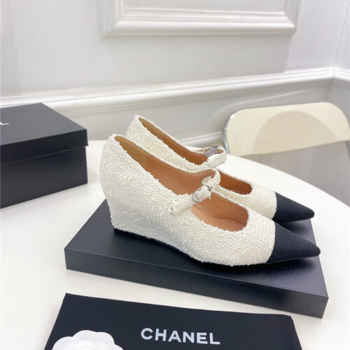 High Quality Luxury Chanel Wedge Sandals product detail