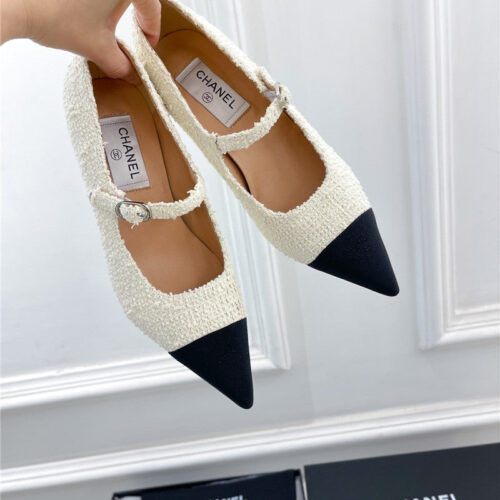 High Quality Luxury Chanel Classic Wedge Heels product detail