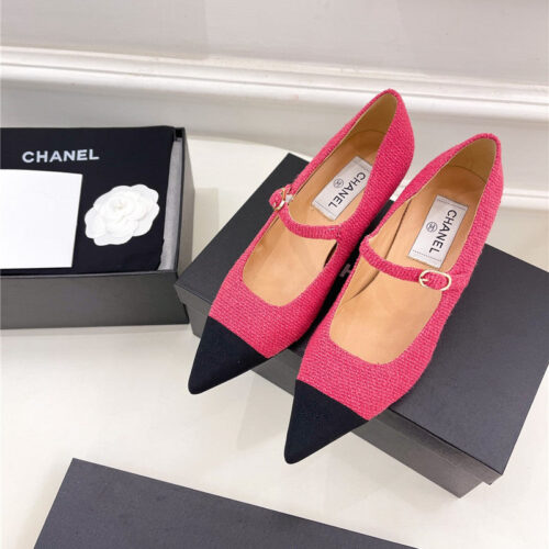 High Quality Luxury Chanel Classic Wedge Heels – Style 50982 product detail